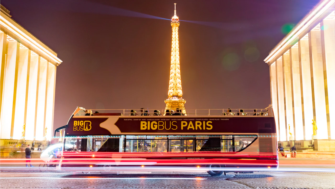 Big Bus Tour notturno di Parigi