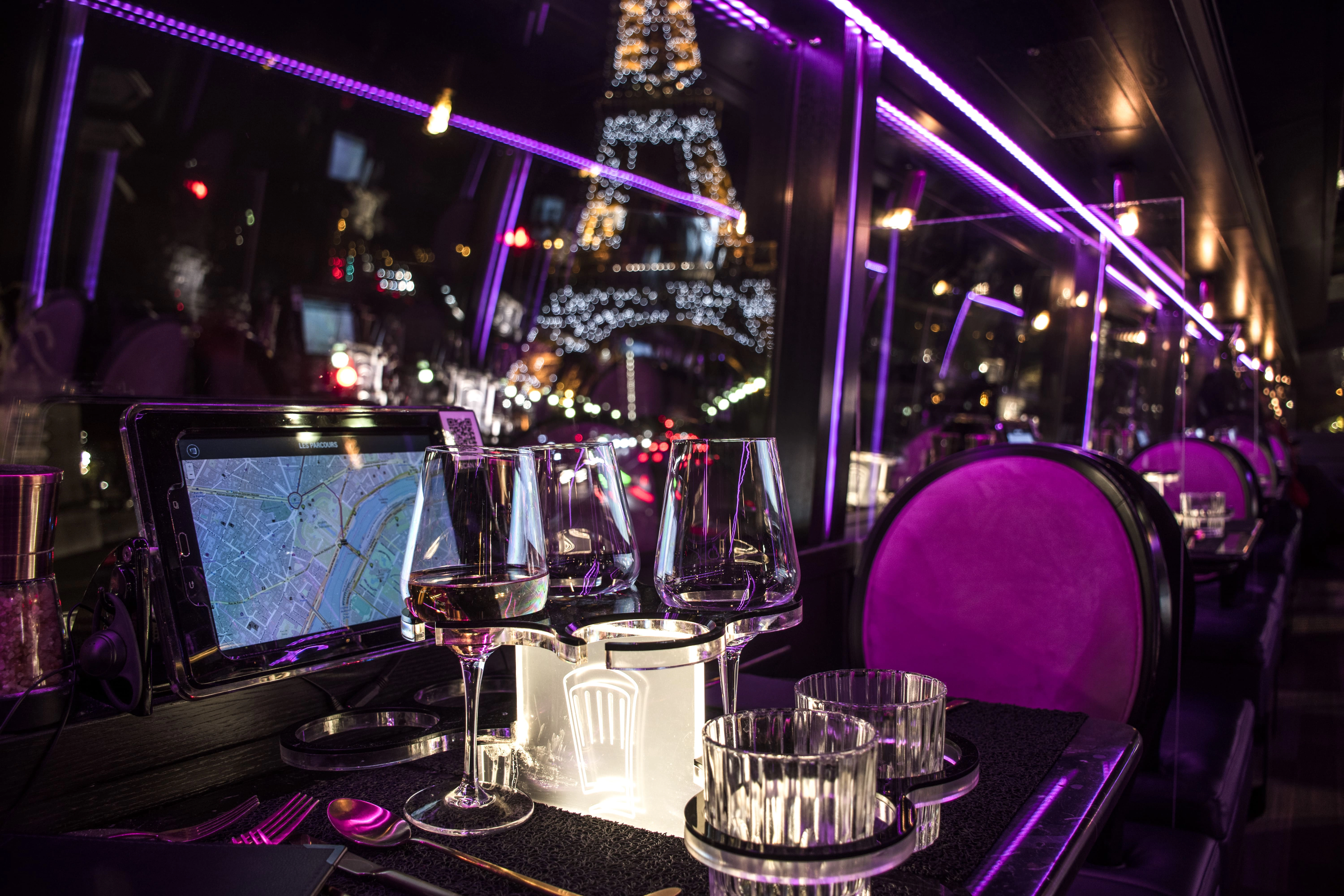 Dinner aboard the Bus Toqué