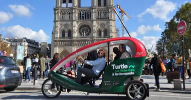 Turtle city tour by Pedicab: The ‘Saint-Germain-des-Prés’ Tour