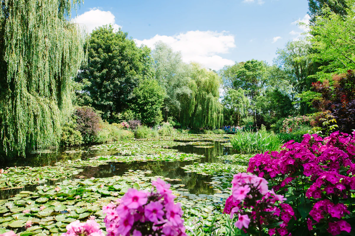 Visite des Jardins de Monet et de Giverny à vélo avec arrêt pique-nique au marché - Unlimited Biking