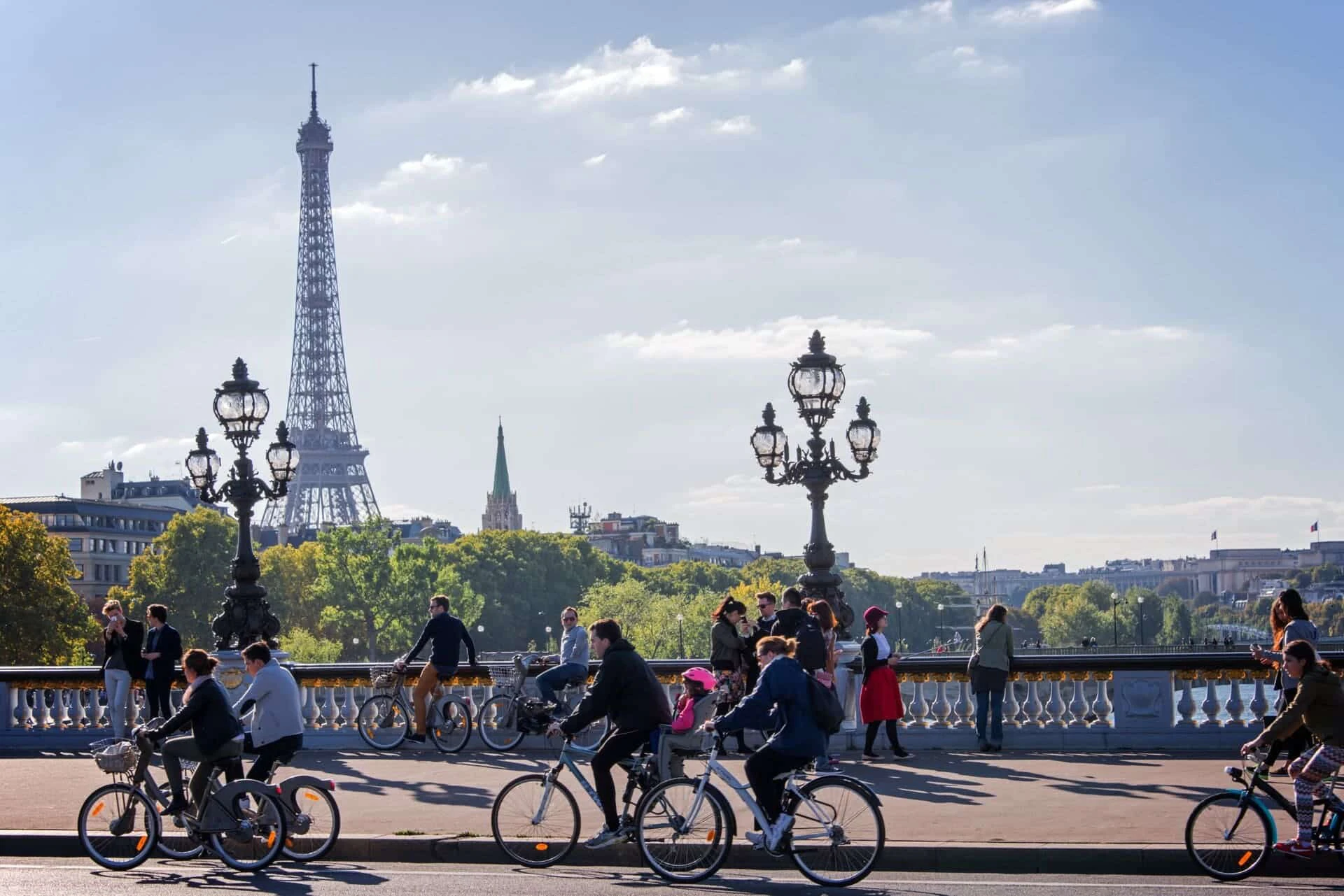 Visite guidée à vélo : Paris en Seine