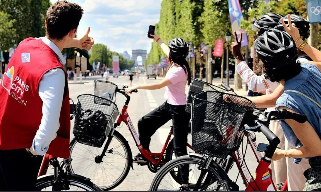 Visite guidée de Paris à vélo
