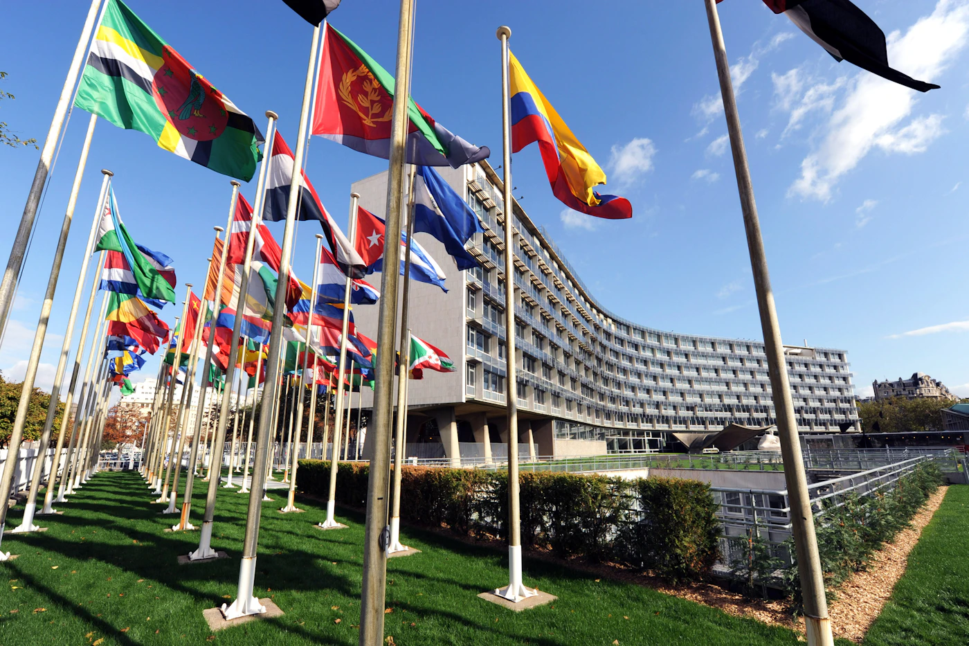 Guided tour behind the scenes at UNESCO