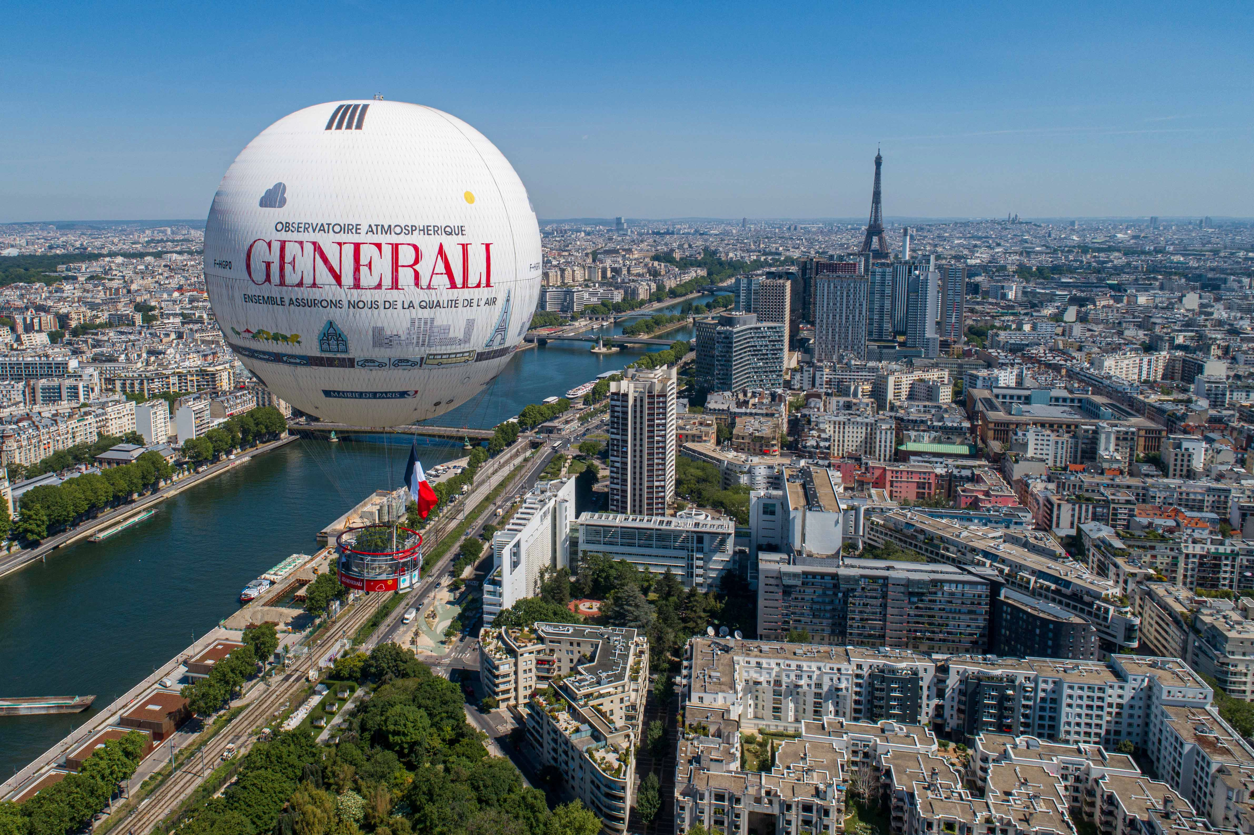Volo a bordo del Pallone aerostatico Paris Generali